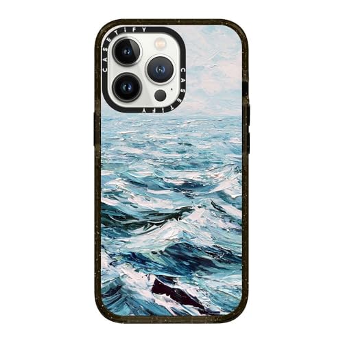 Coque iPhone 13 Pro CASETiFY Impact antichoc compatible MagSafe bleu