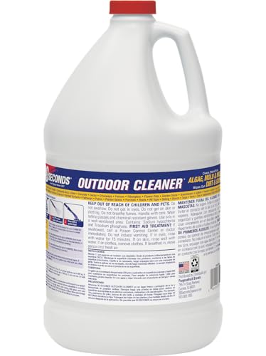 30 SECONDS Outdoor Mold & Mildew Cleaner & Stain Remover Concentrate | 128 fl. oz. | 2 Pack