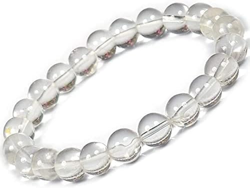 Nevine Clear Quartz Crystal Bracelet Healing Reiki Crystal Bracelet Gemstone Bracelet Beaded Bracelet for Men Women Color Clear Bead Size 8 mm With Certificate (B0C5M8P7MX) Amazon Price History, Amazon Price Tracker
