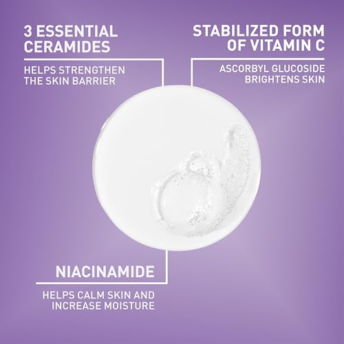 CeraVe Brightening Vitamin C Facial Cleanser, Niacinamide Face Wash, 8oz - image 3