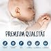 Omilion Baby Musselin Waschlappen aus Baumwolle 18 Stück, Kinderservietten, Baby Handtücher Set für Neugeborene, Weiche Gesichtstücher und Badetuch, Weich und atmungsaktiv