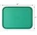 New Star Foodservice Fast Food Tray, Set of 12 (Green, 12 by 16-Inch)