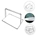 DIYEAH 3pcs Practical Desk Divider Panel Clip Mobile Screen Partition Non-Slip Base Easy to Use Office Cubicle Accessory