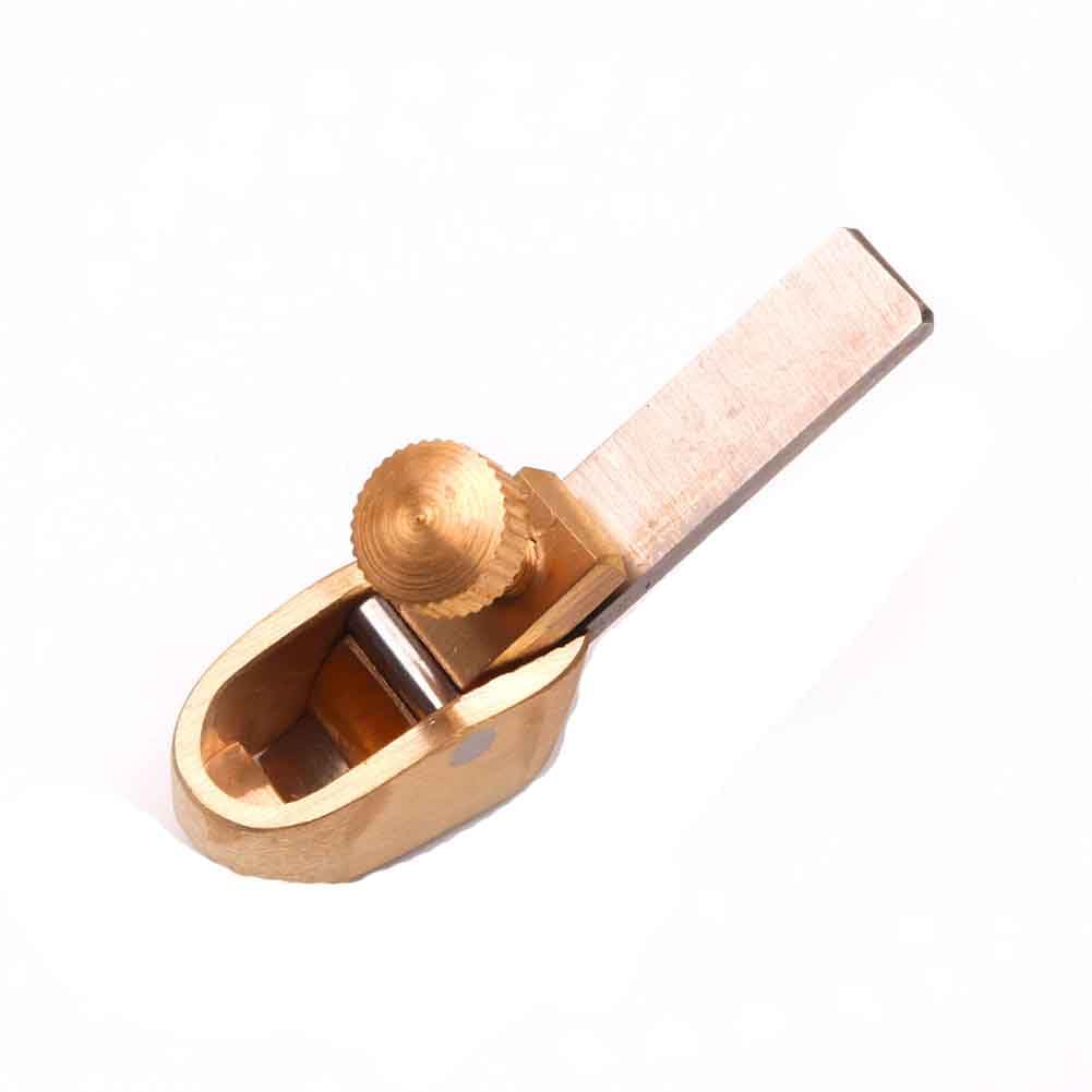 Wejiuafb Violin Thumb Planer Set Mini Brass Woodworking Plane Mini Hand Planer Woodworking Trimming Surface Smoothing Tools For Diy Violin Viola Cello Wooden Instrument