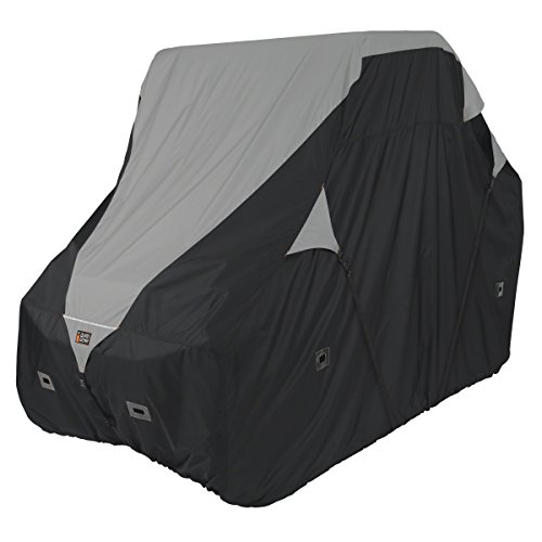 Classic Accessories QuadGear Deluxe UTV Storage Cover, Fits Mid-Sized 2 Passenger UTVs up to 113" L x 60" W x 70" H by Classic Accessories - Used condition - US$51.29