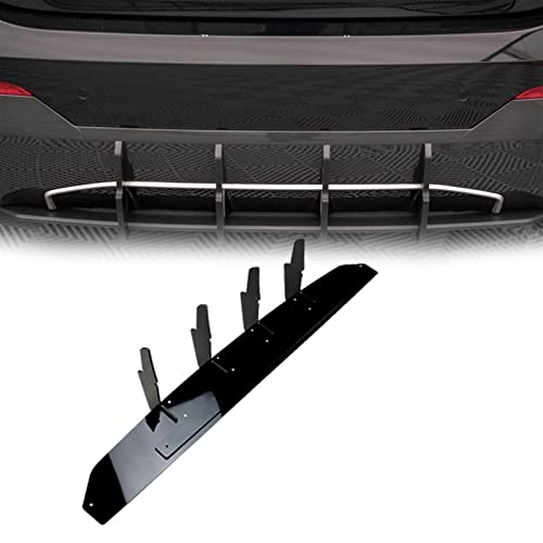 Diffuseur arrière pour BMW Série 4 G22 Coupé 2020 2021 2022 rajout de pare-chocs spoiler noir
