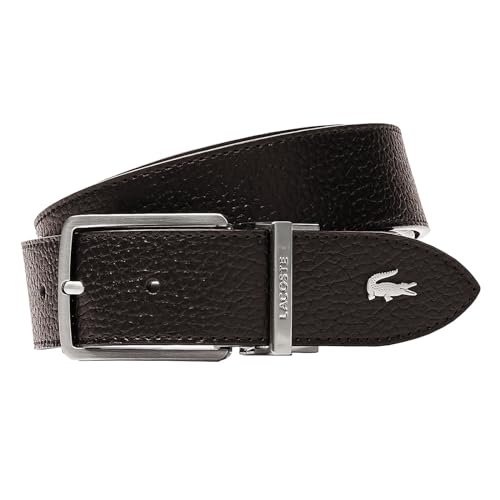 Lacoste Herren RC4021 Gürtel, Marron, 100 cm
