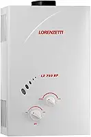 Aquecedor de Água a Gás Lz 750BP GLP 7, 0 L/Min, Exaustão Natural, Lorenzetti, 7412087