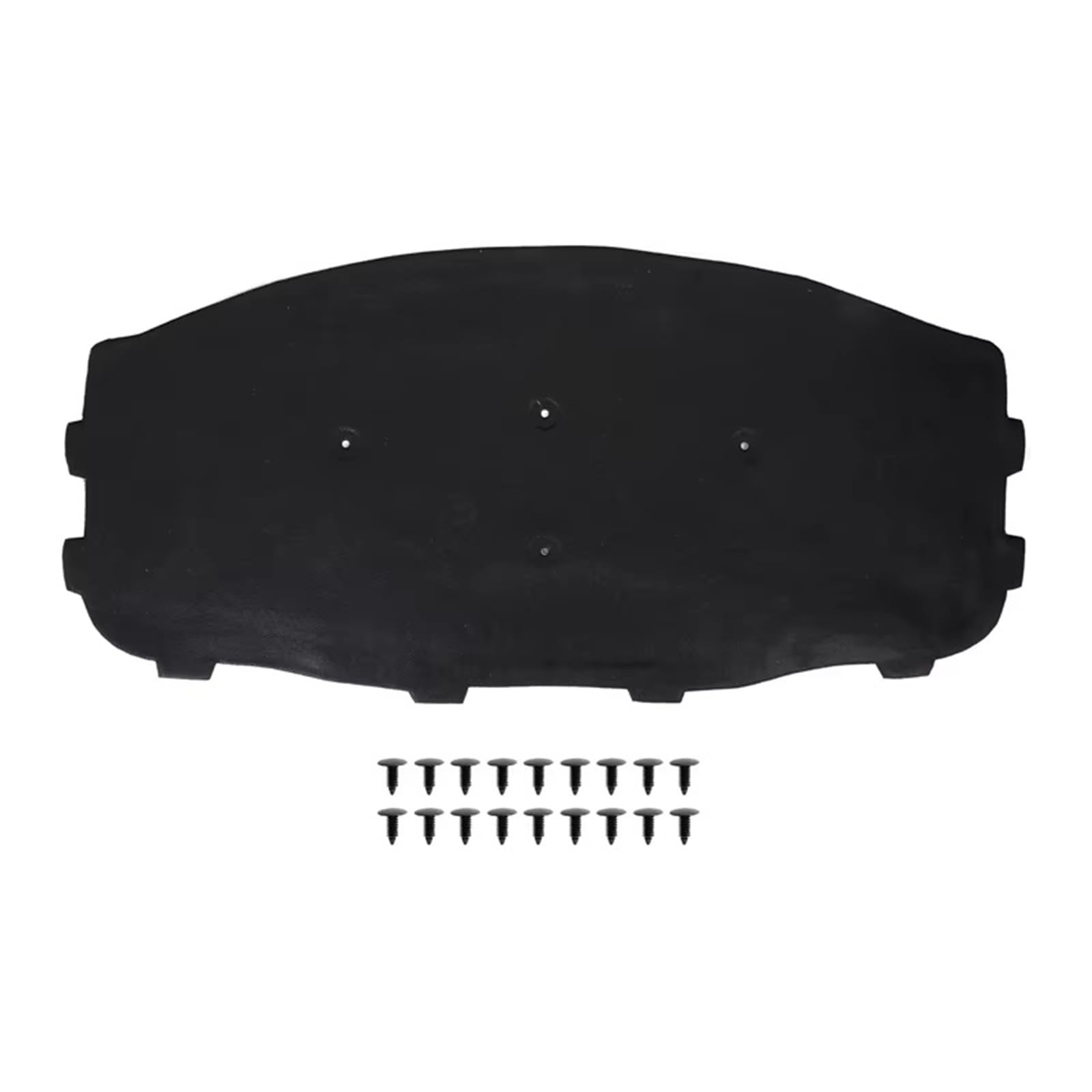 Bonnet Insulation Cover Compatible with BMW for 3 Series E46 320i 325i 328i 330i Car Front Engine Hood Insulation Pad with Buckles OEM: 51488193941