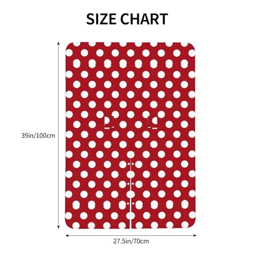 Couverture douce pois rouges allaitement housse cosy bébé - 2