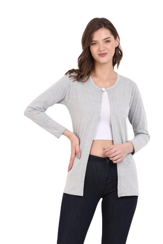 Women's Crochet Sleeveless Pink, Grey Shrug for Artisanal Detail-picture-45