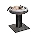 AmazonBasics Extra Large Cat Scratching Post Tree Tower With Bed - 19 x 19 x 26 Inches, Black
