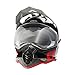 O'Neal Sierra Helmet, Gray/Black/Red XXL