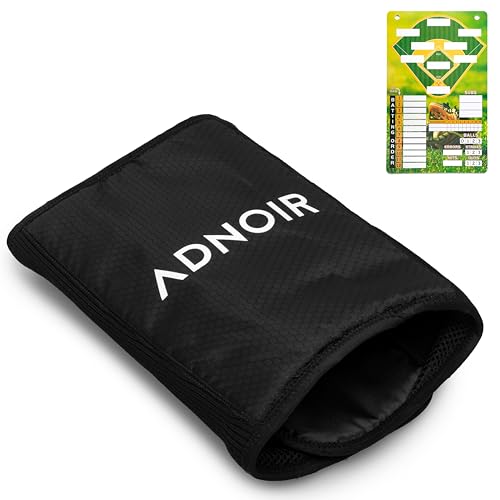 EZCOL Baseball Glove Wrap & Magnetic Dugout Board Combo Kit - Glove Shaper with Ball Pocket for Easy Break-in & Coach Lineup Board with 60 Cards, Dry Erase Marker & Hanger