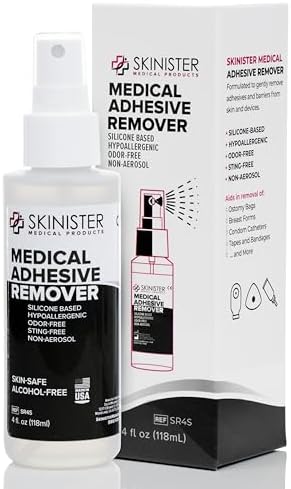 Skinister Medical Adhesive Remover for Skin | Wig, Ostomy, Tape, ...