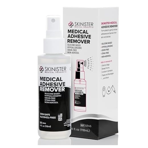 Skinister Prosthetic Medical Adhesive Remover (4oz) | Ostomy, Mastectomy, SFX