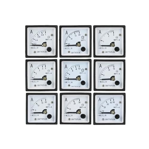 Ampèremètre CA analogique direct évite surchauffe tableau électrique
