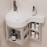 3. Montage mural et gain de place : Ce lavabo d'angle compact est conçu pour une installation murale, idéal pour les espaces restreints. Parfait pour les petites salles de bain ou les salles d'eau exiguës, il offre une solution pratique sans compromis sur le style. Profitez du confort d'un lavabo fonctionnel qui optimise votre espace tout en sublimant votre salle de bain.