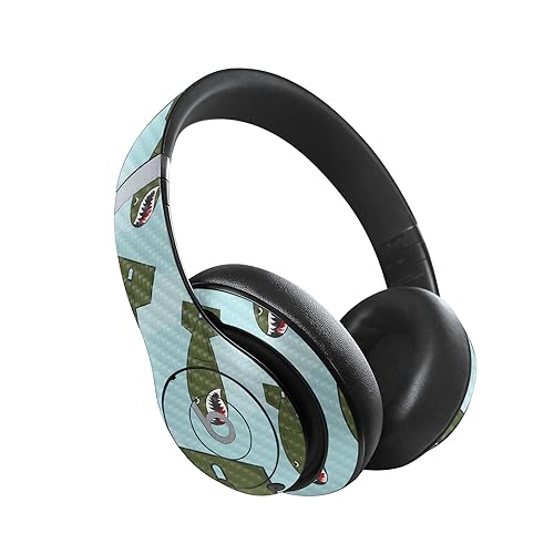 Image of MightySkins Carbon Fiber Skin Compatible with Beats Studio Pro - Bombs Away | Protective, Durable Textured Carbon Fiber Finish | Easy to Apply
