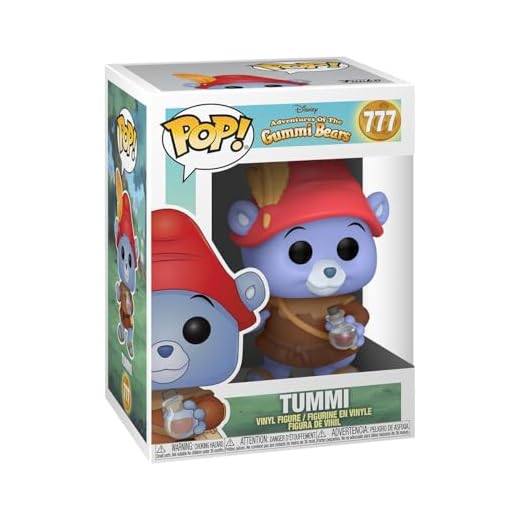 Funko Pop! Disney: Adventures of Gummi Bears-Tummi - The Adventures of The Gummi Bears - Vinyl-Sammelfigur - Geschenkidee - Offizielle Handelswaren - Spielzeug Für Kinder und Erwachsene