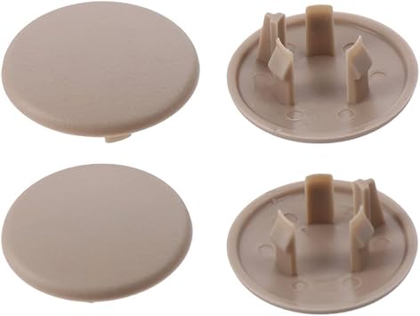 BYOBYO 4Pcs Armrest Cover Cap,15279689 15279690 15279691 Rear Bucket Seats Arm Rest Cap Cover Replacement Car Assessories Parts for 07-19 Chevy, for Suburban, for Yukon, for Cadillac, for Escalade