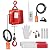 VIVOHOME 3-in-1 Electric Hoist, Powerful 110V Portable Winch with SPECSTAR Lever Chain Hoist 3/4 Ton 1650 Lbs Capacity
