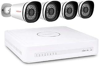 Foscam 8 Channels PoE 1080P Security CCTV Surveillance System, Pre-installed 2TB HDD, Power