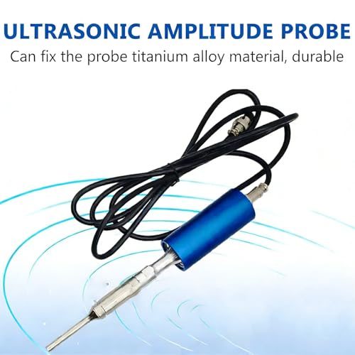 Macchina emulsionante da laboratorio omogeneizzatore, miscelatore sonicatore a controllo digitale con timer di impulsi on/off per emulsionamento liquido, processore distruttore cellulare
