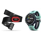 Garmin Forerunner 735XT GPS Avanzato Cardio da Polso Blu/Ghiaccio Fascia HRM-Run Bundle 010-01614-16