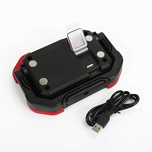 Hyper Tough 1200-Lumen RECHARGEABLE LED WORK LIGHT 3-Modes: High & Low & Flash - Thumbnail 5