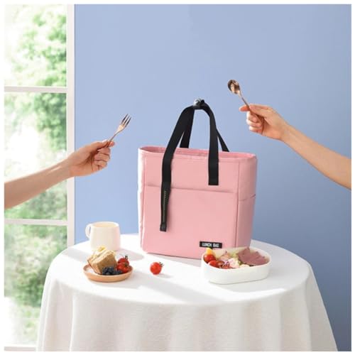 Bolsa Lancheira Térmica Impermeável Para Marmita Trabalho Passeios Escola Bolsa Térmica Unissex Adul