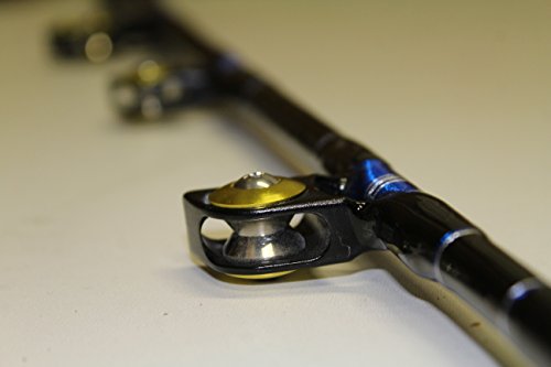 Xcaliber Marine Offshore Series 130Lb Saltwater Deep Drop Swivel Tip Trolling Rod (Blue & Silver) #TOP5