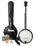 Washburn Banjo Starter Kit (Gig bag, Strap, Picks, Pitch Pipe)