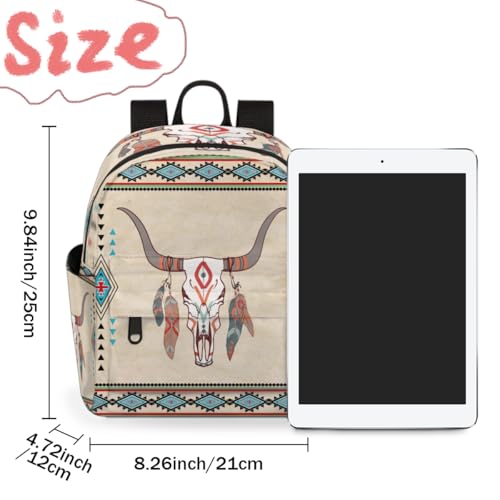 Vintage Sheep Feathers Backpack for Women Large Capacity with Adjustable Pressure Relief Strains Lightweight Travel Backpack for Work Travel Casual Gifting4