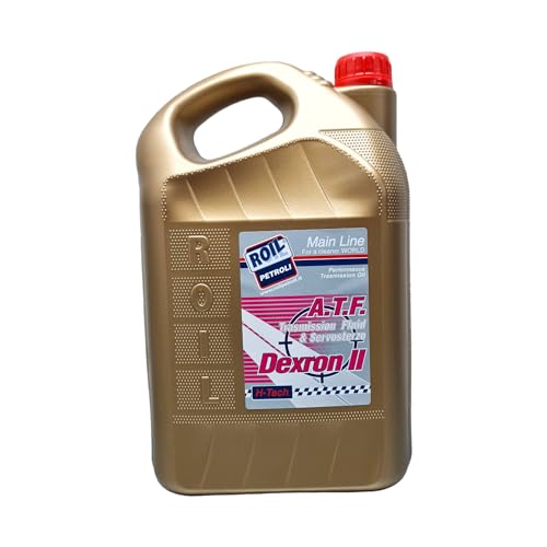 5 Litri Di Roil Atf Ii Dexron Trasmission Fluid - Olio Di Tipo Universale, Servosterzo, Idroguide E Convertitori Di Coppia
