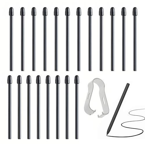 Stylus Pen Tips para Remarkable 2 con Herramienta de Instalación, 20pcs Repuesto de Punta de Bolígrafo, Punta de Lápiz Capacitivo para Remarkable 1 y 2 Remarkable Maker Plus