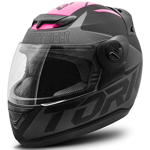 Pro Tork Capacete Evolution G7 58 Preto/Rosa