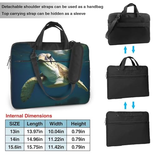 Bolso Tote para Laptop unisex impermeable cuero miniatura 4