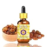 Deve Herbes Reines ätherisches Manukaöl (Leptospermum scoparium) dampfdestilliert mit Glastropfer 5 ml (016 oz)