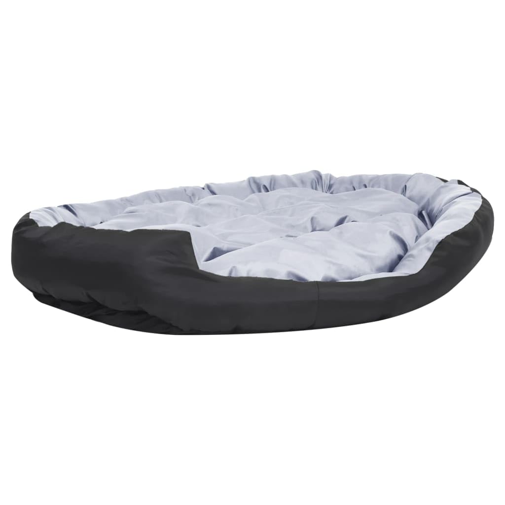 Generico Cuscino per Cani Reversibile Lavabile Grigio Nero 150x120x25 cm,Articoli per animali,Animali domestici - Articoli,Articoli per cani,Lettini per cani-171210