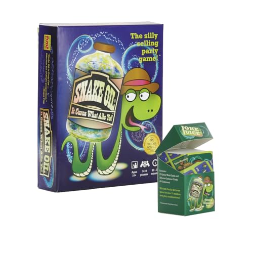 SNAKE OIL - The Silly Selling Party Game with Joke
