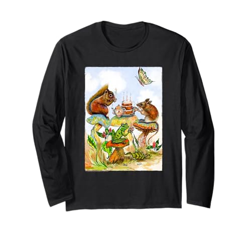 Judy Mastrangelo Mushroom Birthday Party Cottagecore Animals ����T�V���c