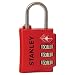 Produktbild STANLEY TravelMax TSA Zahlenschloss 30mm rot Sicherheitsindikator 3-stellig S742-055, Schloss, Bügelschloss