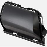 Cubierta de gancho de remolque con acabado negro: cuenta con una superficie negra lisa que combina perfectamente con los paneles de carrocería de fábrica. El color puede variar ligeramente debido a la iluminación y la configuración de la pantalla; consulta las imágenes del producto para mayor precisión.