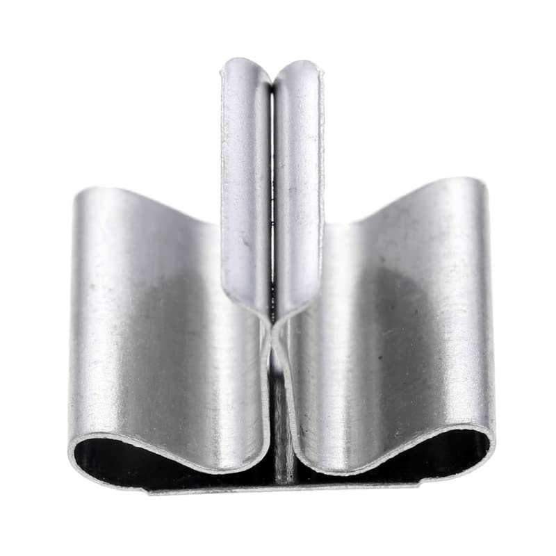 Base clips para pabilos de vela 50 unidades metal miniatura 3