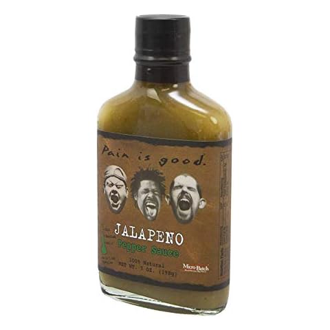 Pain Is Good Medium Jalapeno Hot Sauce 7 Oz, Pack of 6 Cover