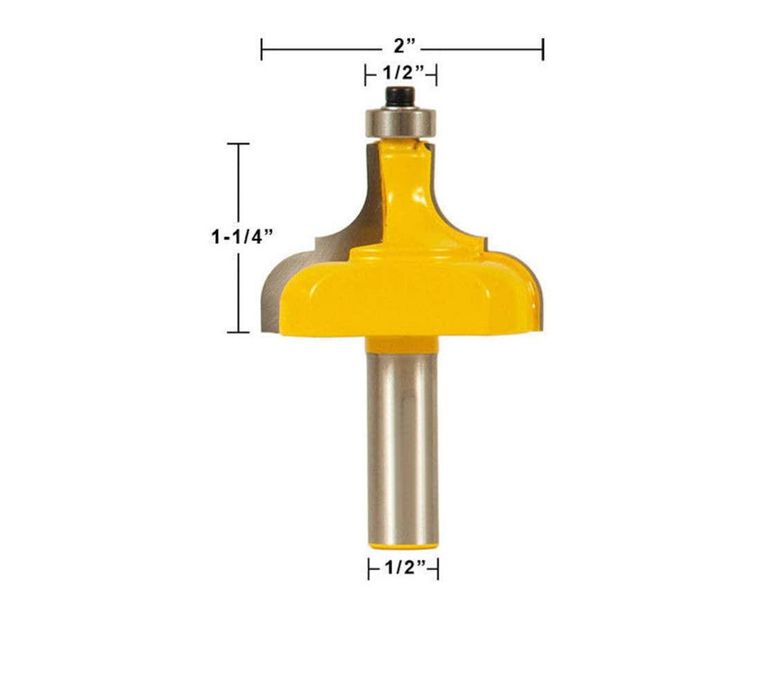 3Pcs 1/2 Inch Shank Router Bit Set Complete Picture Frame Making Bit