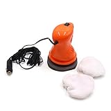 Ruilogod 12V 40W Cigarette naranja encendedor encera pulir máquina de pulidor de cera para coche