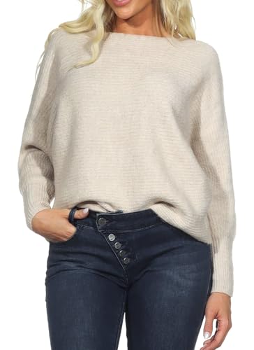 ONLY Female Strickpullover Batwing LEcru, 15168705, l