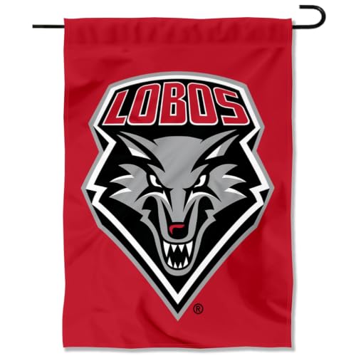New Mexico Lobos Garden Flag and Yard Banner